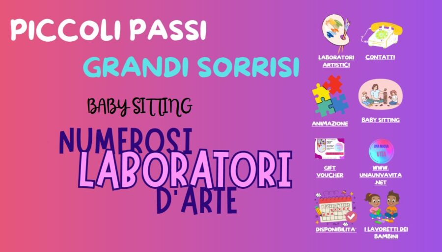 VAI AL SITO: https://unanuovavita-babysitting.my.canva.site/baby-sitting/
