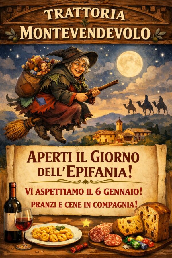 VI ASPETTIAMO IL GIORNO DELL'EPIFANIA!