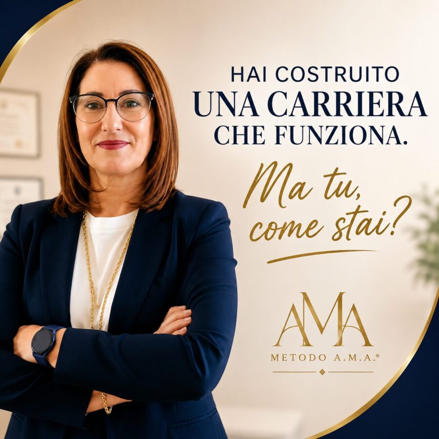 Maria Ricote Life Coach ideatrice del Metodo A.M.A.®